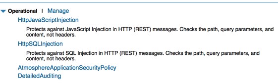 HTTP Malicious Pattern Detection policy, use case: attaching policy to service