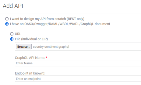 Add API -- GraphQL API