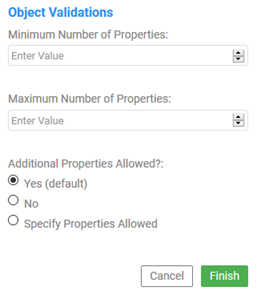 Adding validations to the model object: example 2